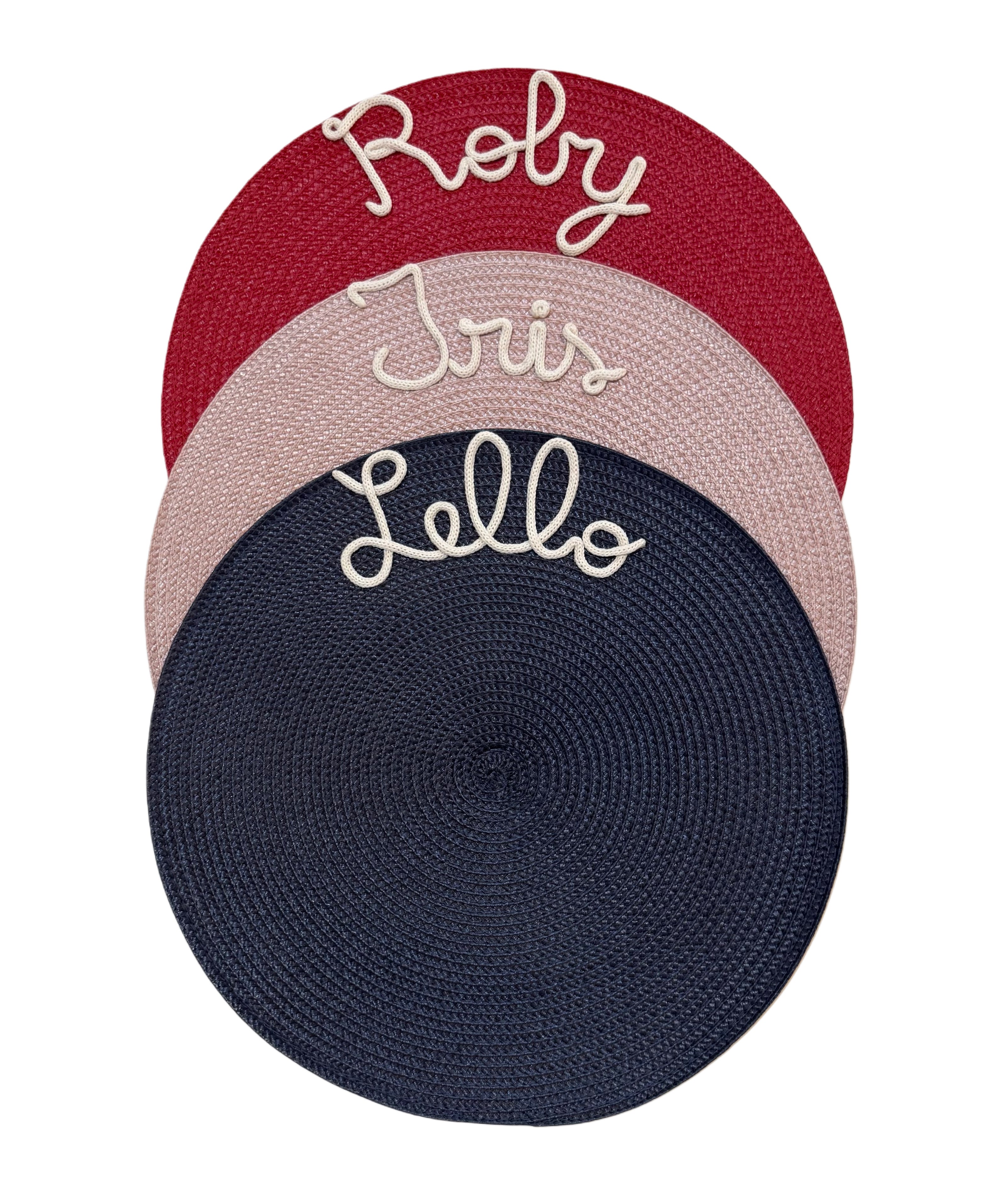Tovagliette personalizzate color blu