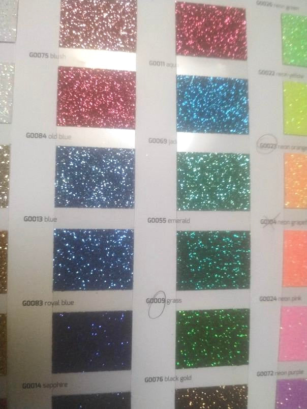 Mollettoni personalizzabili con scritta in strass