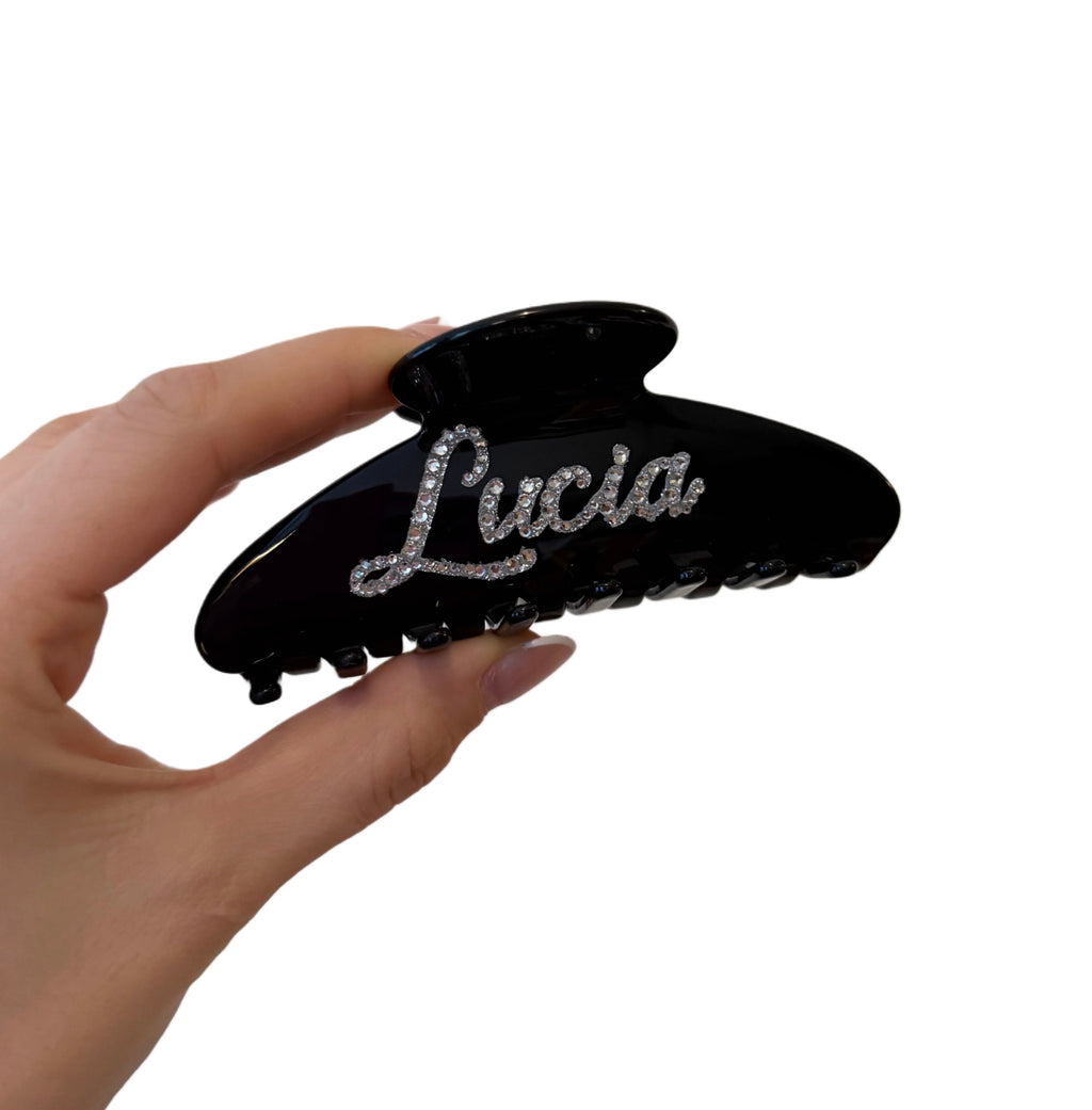 Mollettoni personalizzabili con scritta in strass