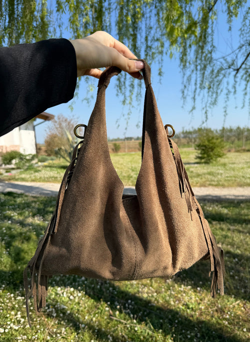 Borsa con frange