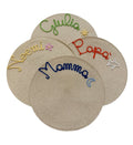 Tovagliette personalizzate color sabbia