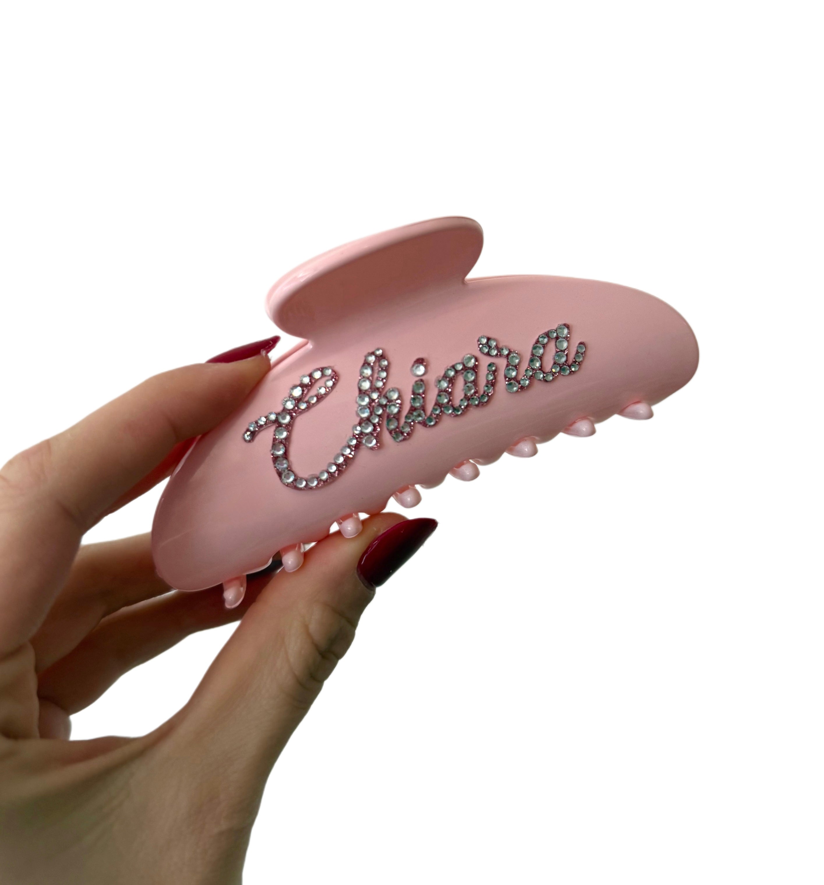 Mollettoni personalizzabili con scritta in strass