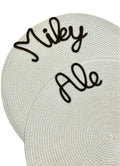 Tovagliette personalizzate color bianco